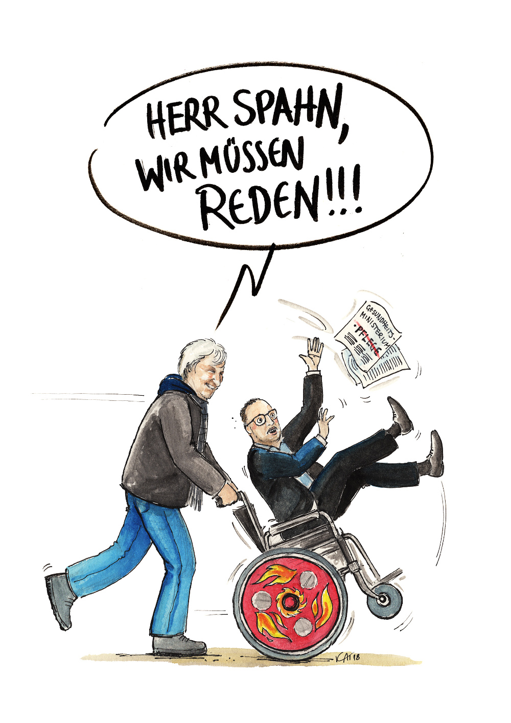 Herr Spahn, wir müssen reden!